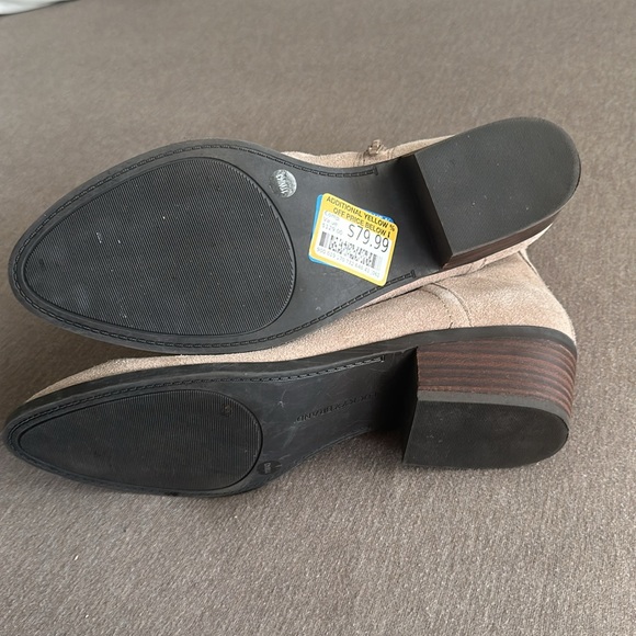 NWT Lucky Brand Suede Booties sz11 - Picture 2 of 8